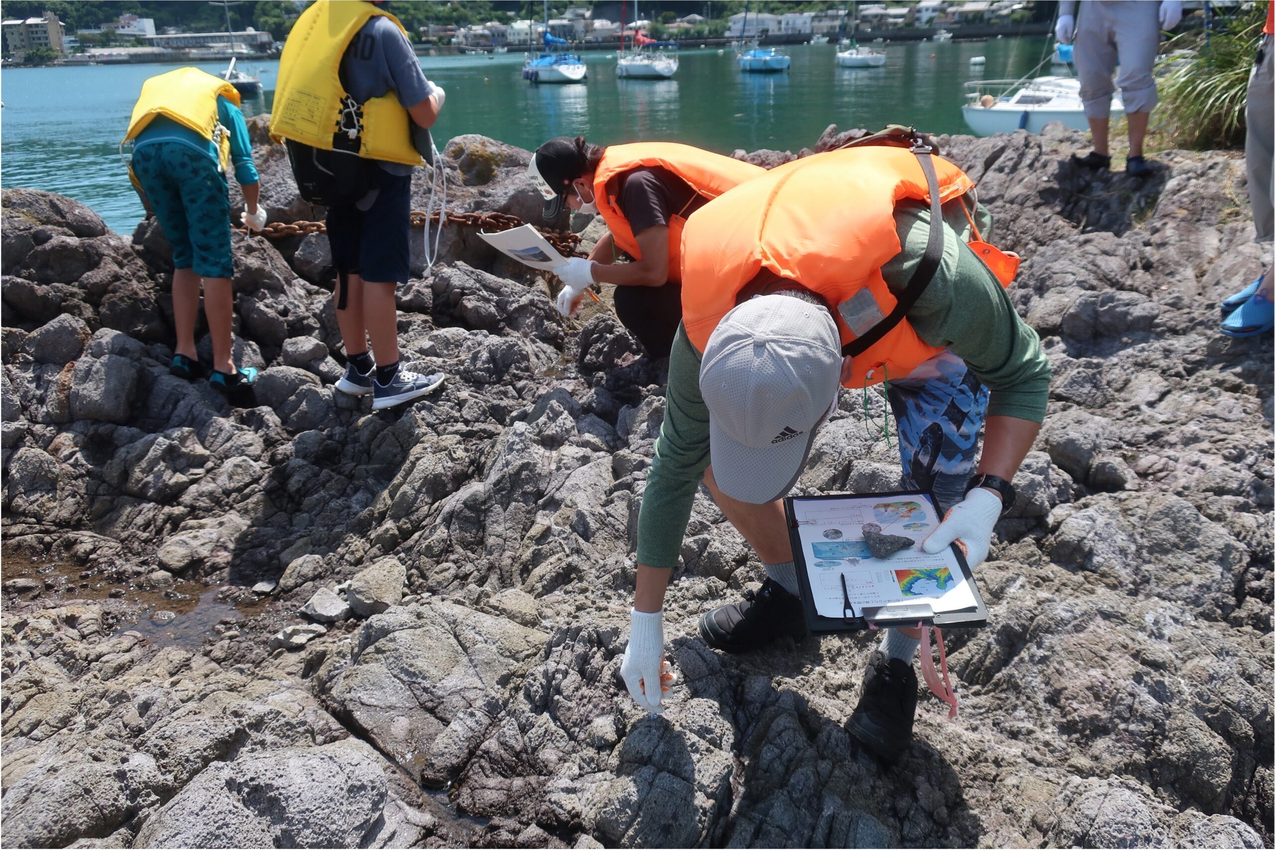 長浜城探検２∼地学から見る城山の成り立ち∼